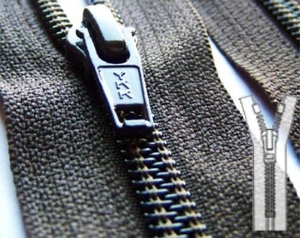 Zip 6 spirale fixe (Standard - 12 cm - Noir)