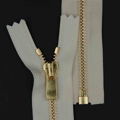 Zip 5 Excella © laiton séparable (Standard - 90 cm - Ecru)