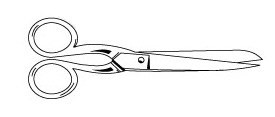 Ciseaux lingère CXI 12cm