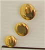 Bouton queue (Plastique - Doré - 12 mm)
