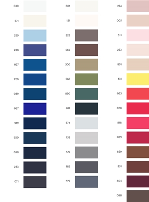 Zip 4 spirale fixe (Standard - 18 cm - Palette)