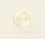 Bouton 2 trous (Plastique - Opaque - 11 mm)