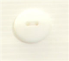 Bouton 2 trous (Prêt à teindre - Blanc mat - 19 mm)