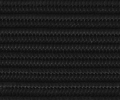 Elastique souple (15 mm - Noir - Polyester)
