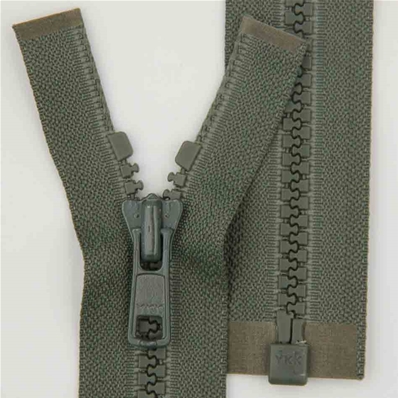 Zip 6 injecté séparable (Standard - 45 cm - Vert)