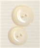 Bouton 2 trous (Plastique - Inclusion blanc - 21 mm)