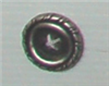 Bouton 4 trous (Acier - 22 mm - Argent)