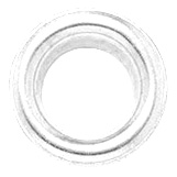 Oeillet Ø5mm laiton laqué blanc