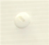 Bouton 2 trous (Plastique - Blanc - 10 mm)