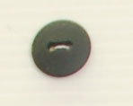 Bouton 2 trous (Plastique - Noir mat - 15 mm)