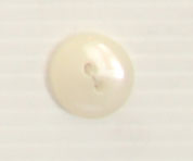 Bouton 2 trous (Plastique - Opaque - 15 mm)