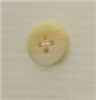 Bouton 4 trous (Plastique - 15 mm - Chiné beige clair)