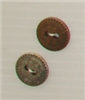 Bouton 2 trous (Métal - Bronze soleil - 13 mm)