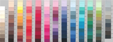 Biais plat (36 mm - Coton - Couleur)