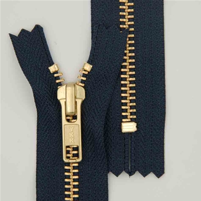 Zip 5 laiton fixe (Standard - 15 cm - Marine)