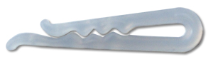 Pince crevette (38 mm - Transparent - Plastique)