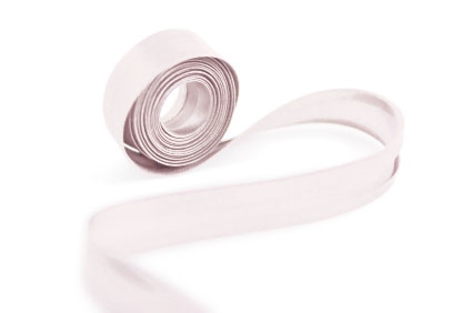 Biais Uni Polycoton 20 Mm Blanc Cassé - La Mercerie De L'Etoile De Coton