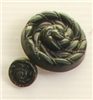 Bouton queue (Plastique - Rosace noir - 31 mm)