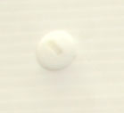 Bouton 2 trous (Plastique - Blanc - 10 mm)