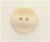 Bouton 2 trous (Plastique - Strié beige - 22 mm)