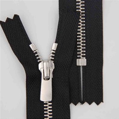 Zip 5 Excella © nickelé fixe (Standard - 30 cm - Noir)