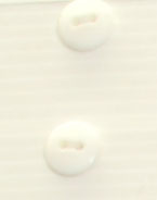 Bouton 2 trous (Prêt à teindre - Blanc brillant - 12 mm)