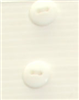 Bouton 2 trous (Prêt à teindre - Blanc brillant - 12 mm)