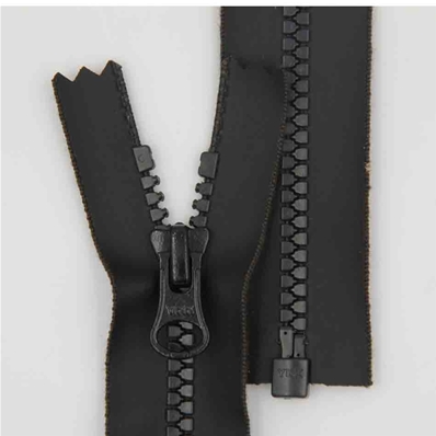 Zip 6 injecté séparable Aquaguard® (Poire - 70 cm - Noir)