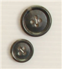 Bouton 4 trous (Plastique - 15 mm - Gris foncé)