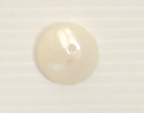 Bouton 2 trous (Plastique - Opaque - 18 mm)